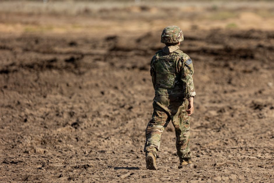 Prezidentas: mūsų tikslas – nepertraukiamas JAV karių buvimas Lietuvoje, nepaisant rinkimų