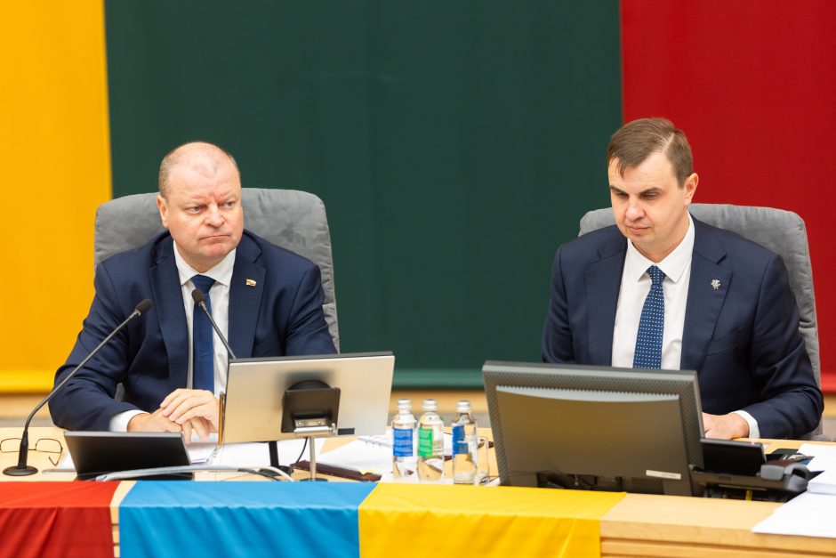 Seimas svarsto dėl G. Palucko kandidatūros