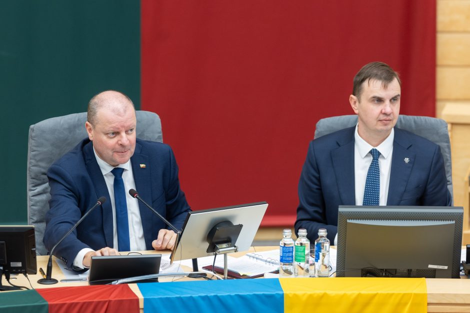 Seimas svarsto dėl G. Palucko kandidatūros