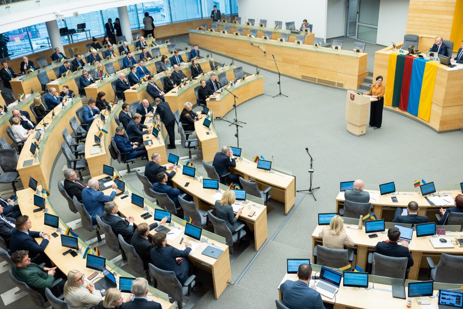 Seimas svarsto dėl G. Palucko kandidatūros