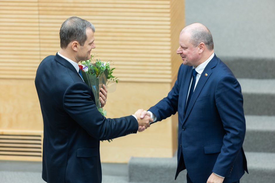 Seimas svarsto dėl G. Palucko kandidatūros