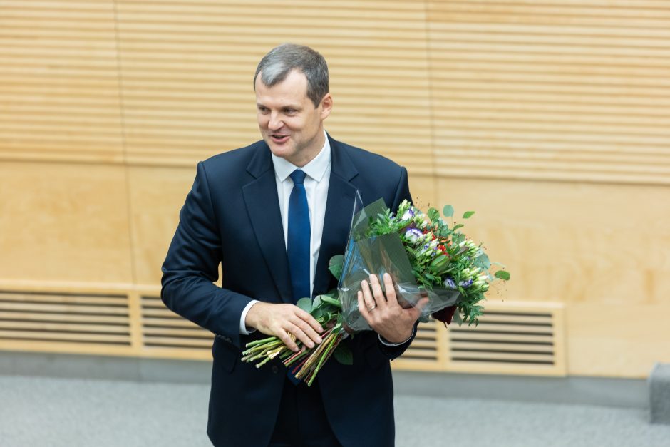 Seimas svarsto dėl G. Palucko kandidatūros