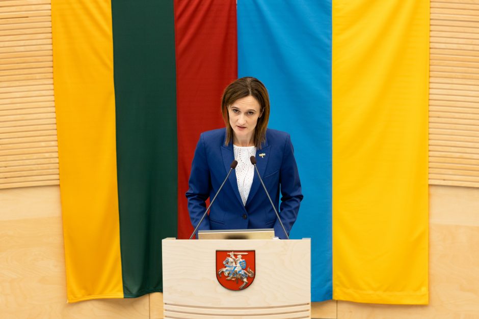 Seimo opozicinei Demokratų frakcijai vadovaus L. Savickas, Regionų – R. Tamašunienė