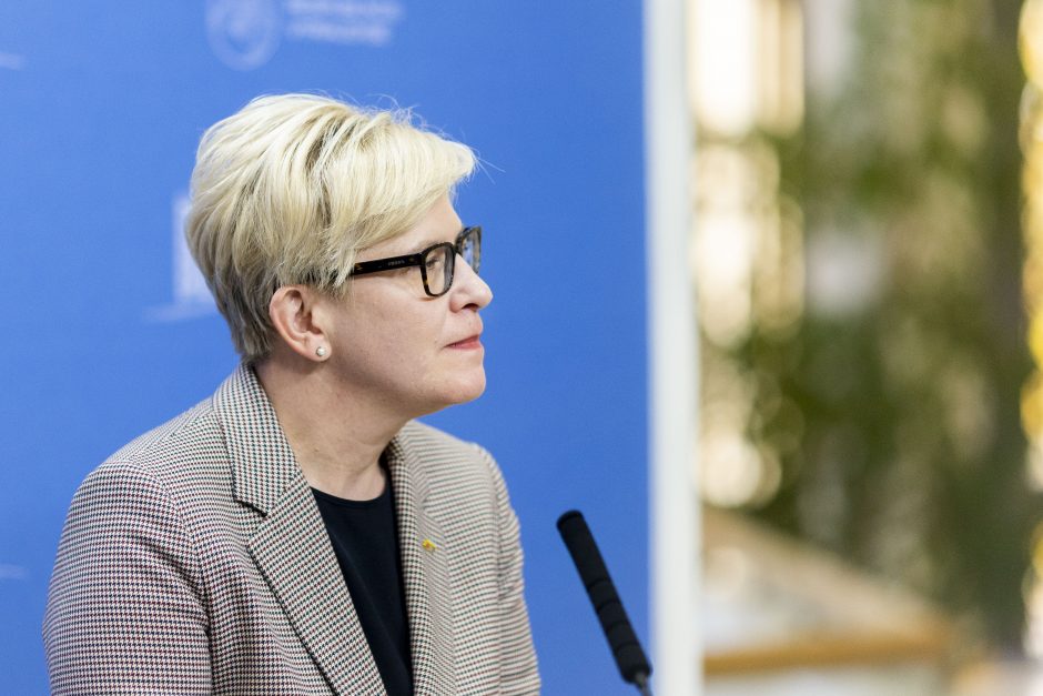 Premjerė neatmeta, kad kitų metų biudžetą gali tekti tikslinti: nesvarstys „marsietiškų“ pasiūlymų