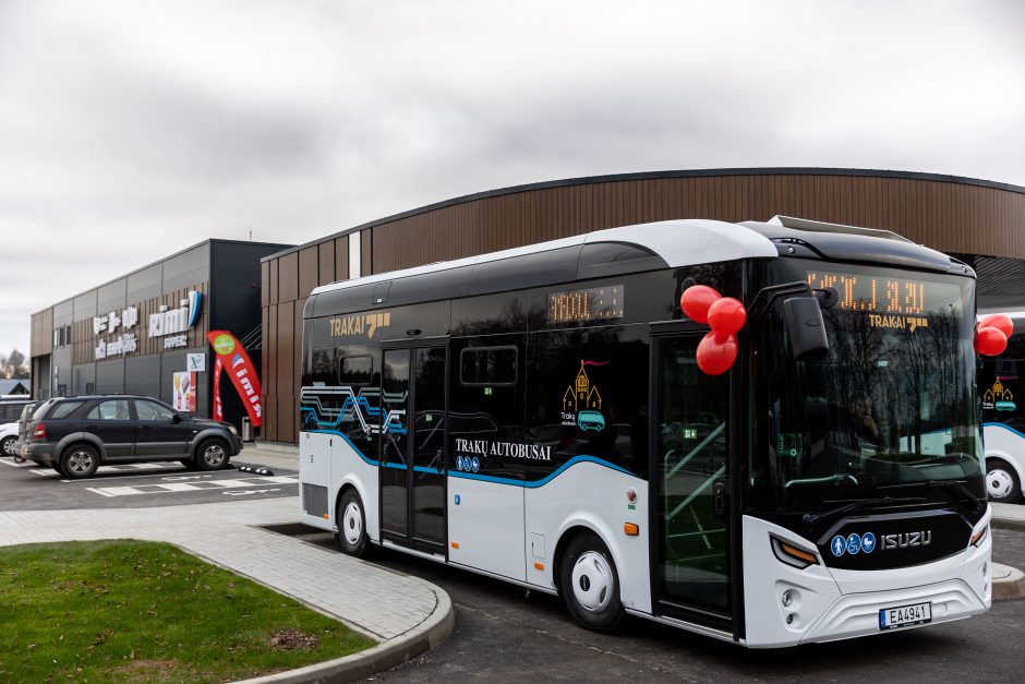 Baigta statyti Trakų autobusų stotis – kainavo beveik 6 mln. eurų