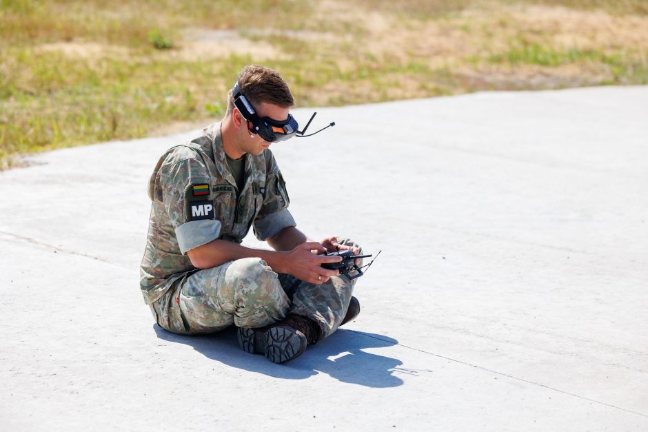 Kariuomenėje vystomi dronų pajėgumai