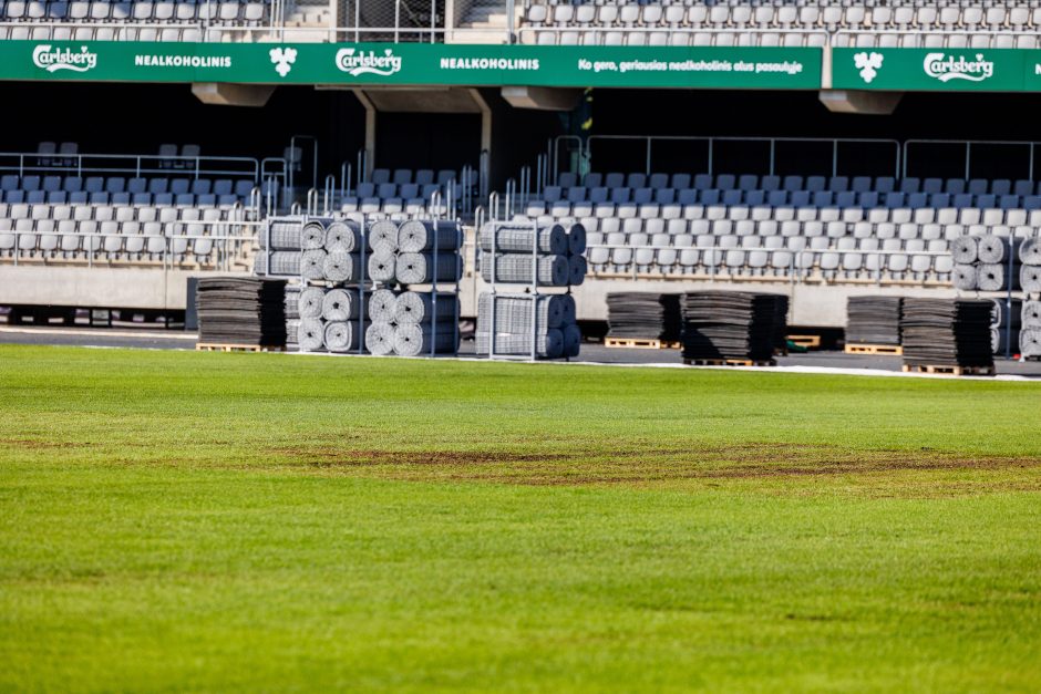 Ar futbolo rungtynės vyks Kaune, paaiškės ketvirtadienio pavakarę