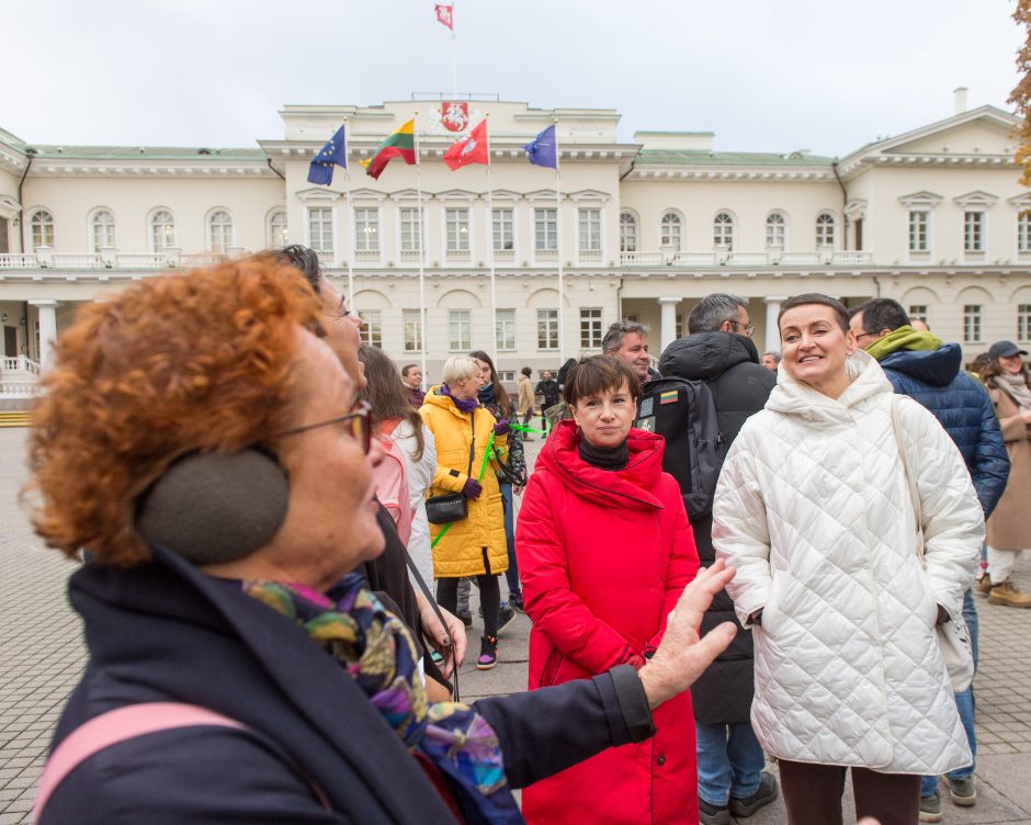 Prie Prezidentūros LGBT bendruomenę palaikė ir žinomi žmonės: žėrė kritiką valstybės vadovui