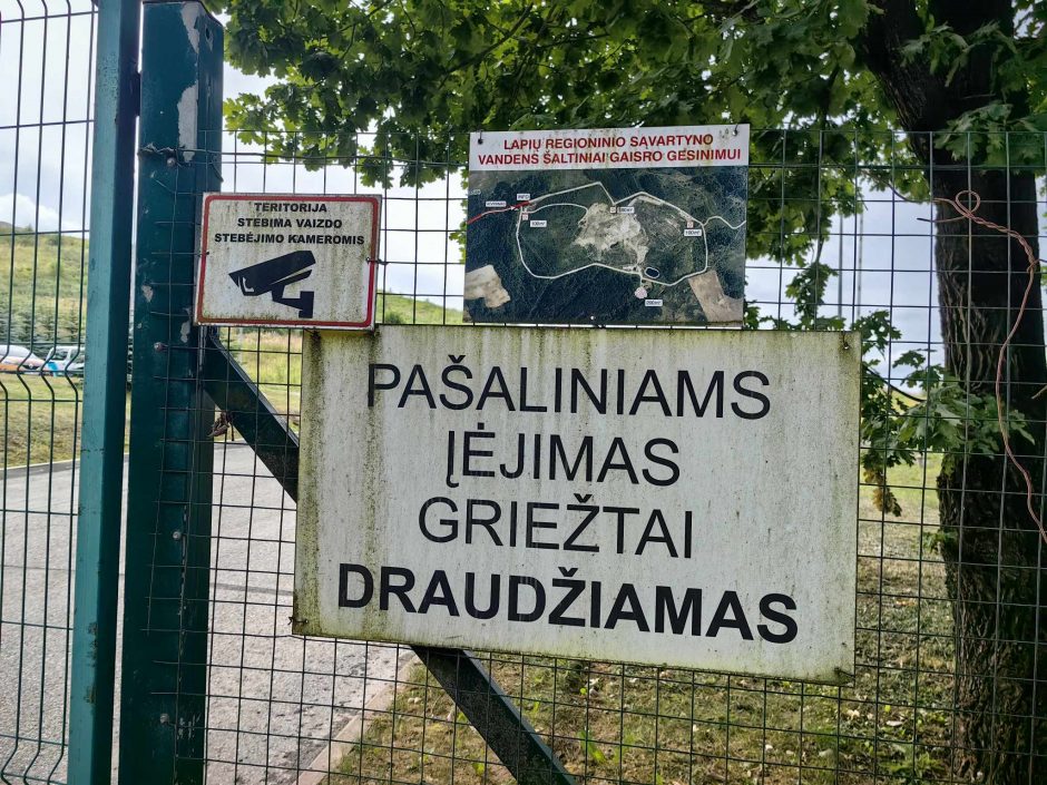 Gaisras Lapių sąvartyne: kur sklinda teršalai?