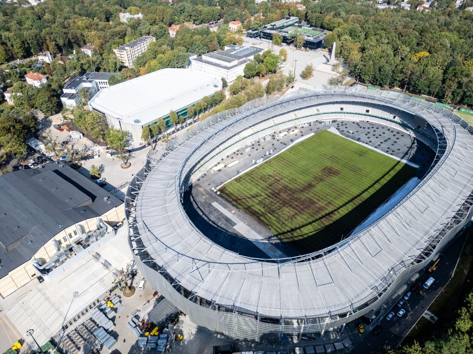 Ar futbolo rungtynės vyks Kaune, paaiškės ketvirtadienio pavakarę