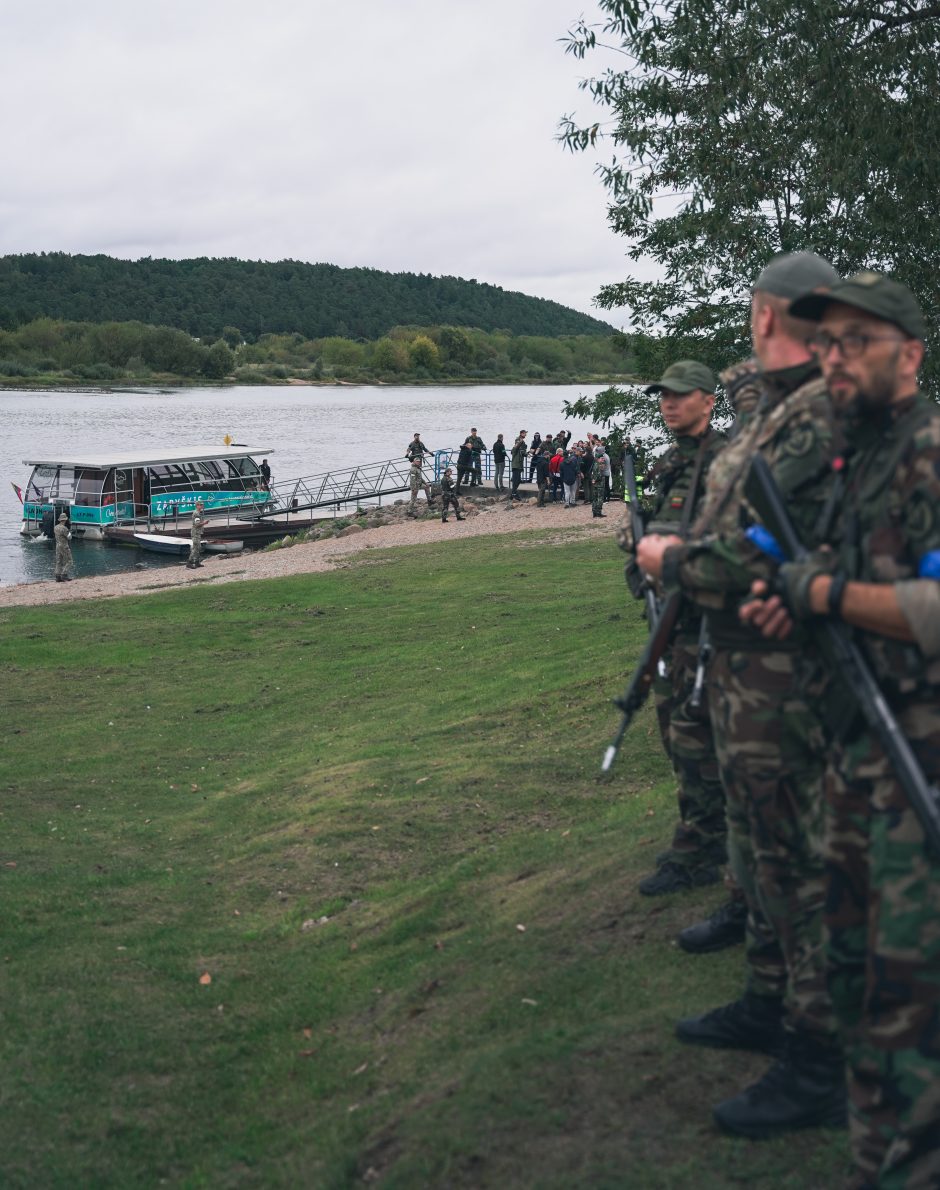 Pratybos Kauno rajone: turime mokytis veikti kartu