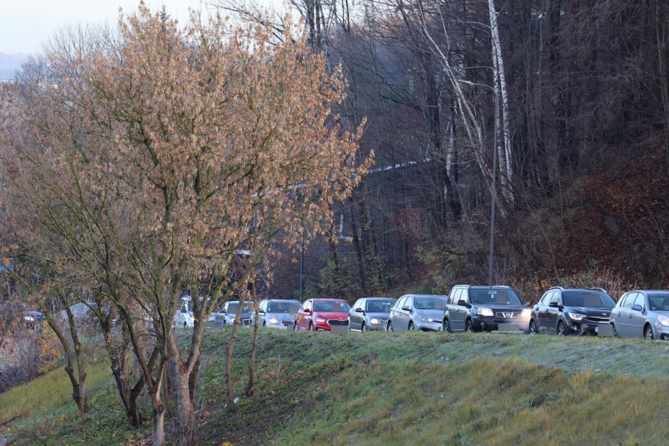 Kauną paralyžiavo avarijos: eismas stovi, kai kurie į darbus eina pėsčiom