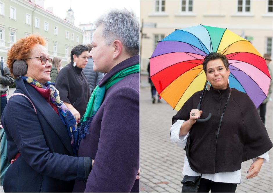 LGBT vaiko mama apie palaikymo renginį prie Prezidentūros: to nesitikėjau