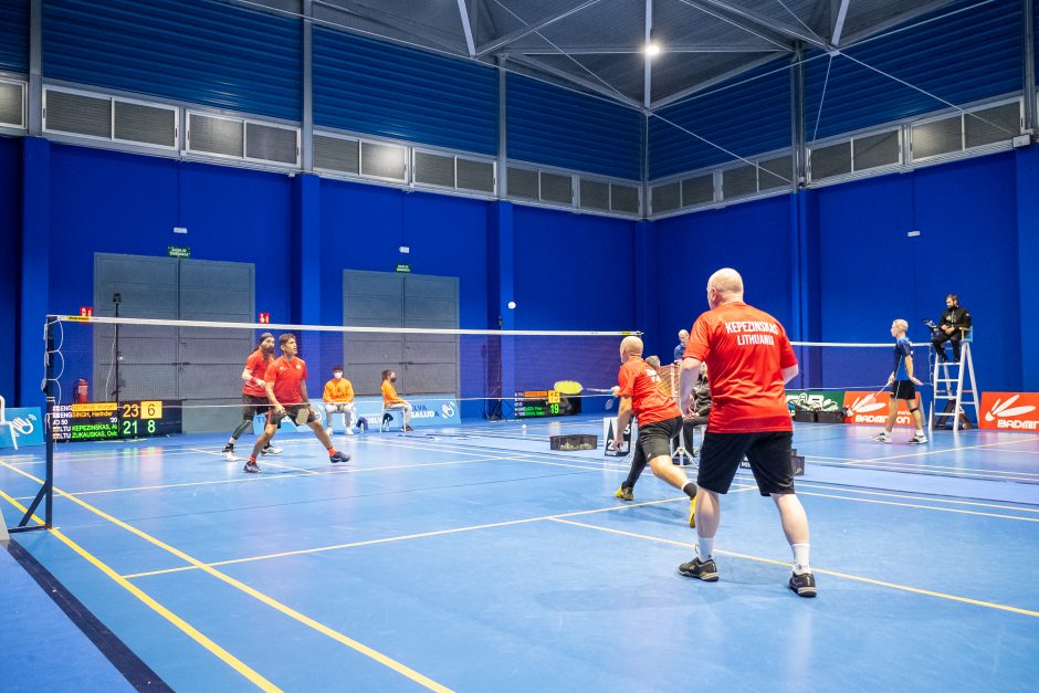 Pasaulio veteranų badmintono čempionate – rekordinis lietuvių pergalių skaičius