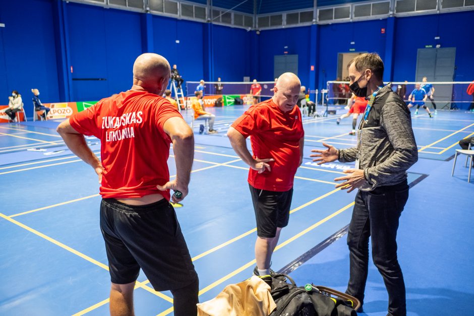 Pasaulio veteranų badmintono čempionate – rekordinis lietuvių pergalių skaičius