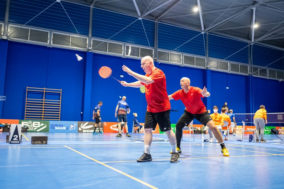 Pasaulio veteranų badmintono čempionate – rekordinis lietuvių pergalių skaičius