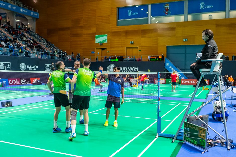 Pasaulio veteranų badmintono čempionate – rekordinis lietuvių pergalių skaičius