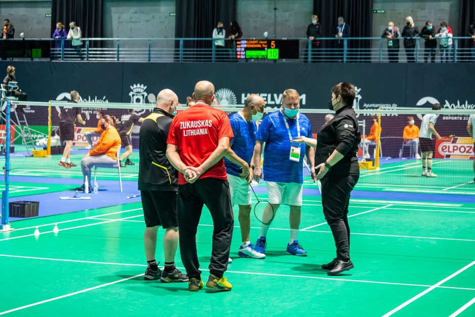 Pasaulio veteranų badmintono čempionate – rekordinis lietuvių pergalių skaičius