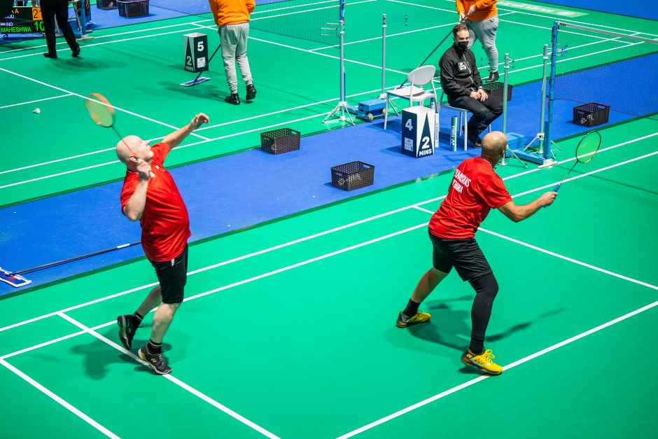 Pasaulio veteranų badmintono čempionate – rekordinis lietuvių pergalių skaičius