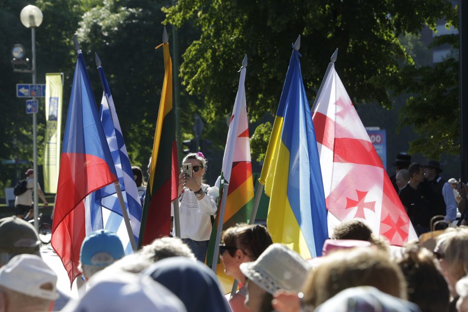 Paveldo šviesuliai sušildė Klaipėdą