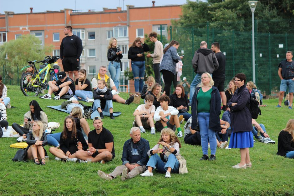 Baltijos kelią klaipėdiečiai minėjo skirtingai