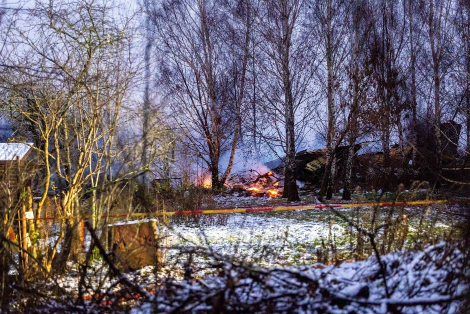 Vilniuje nukritus krovininiam orlaiviui, teritorijoje bus skelbiama ekstremali situacija