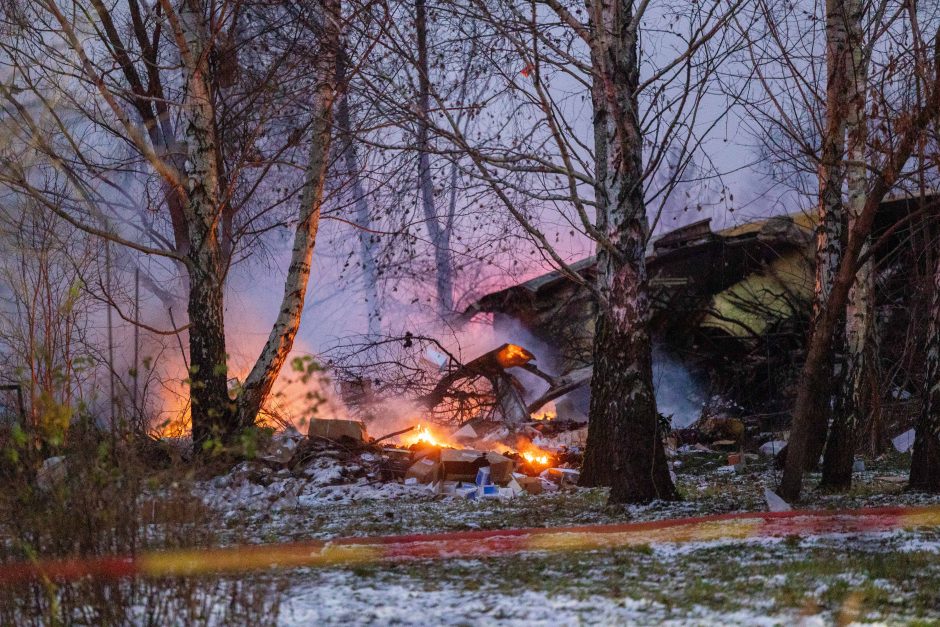 Vilniuje nukritus krovininiam orlaiviui, teritorijoje bus skelbiama ekstremali situacija