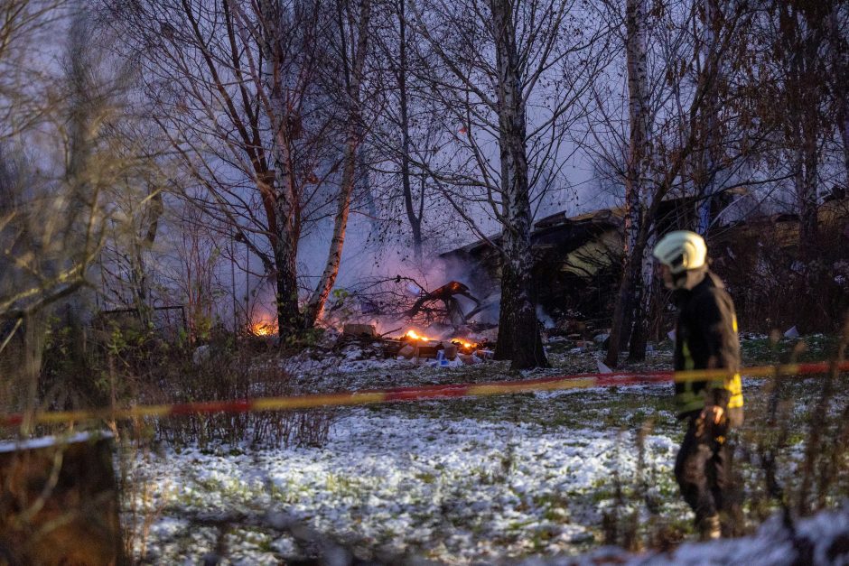 Vilniuje nukritus krovininiam orlaiviui, teritorijoje bus skelbiama ekstremali situacija