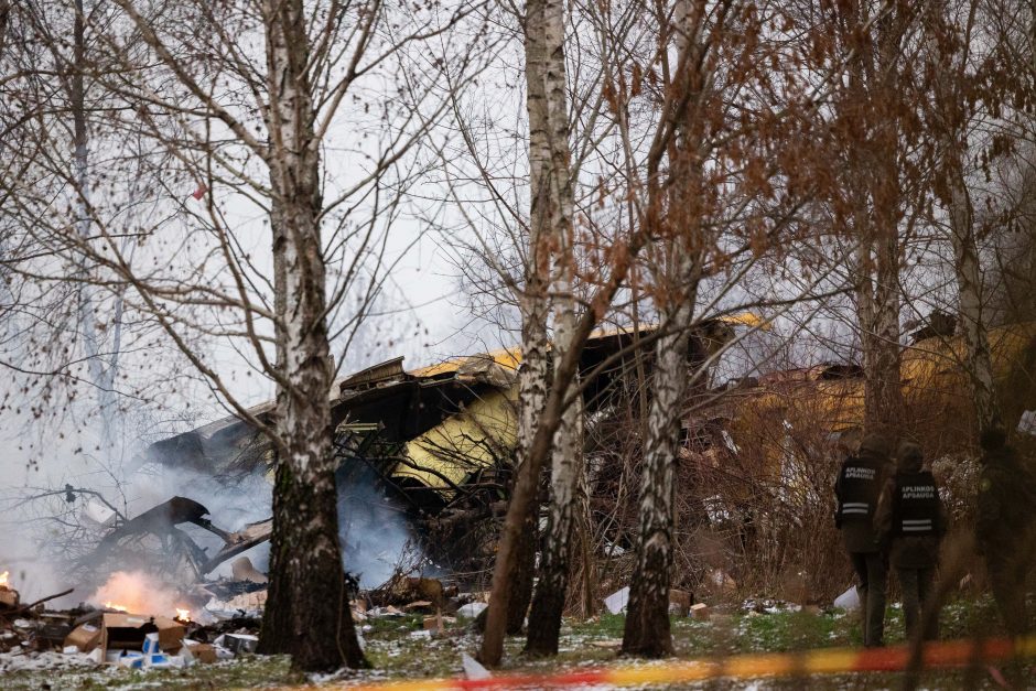 Vilniuje nukritus krovininiam orlaiviui, teritorijoje bus skelbiama ekstremali situacija