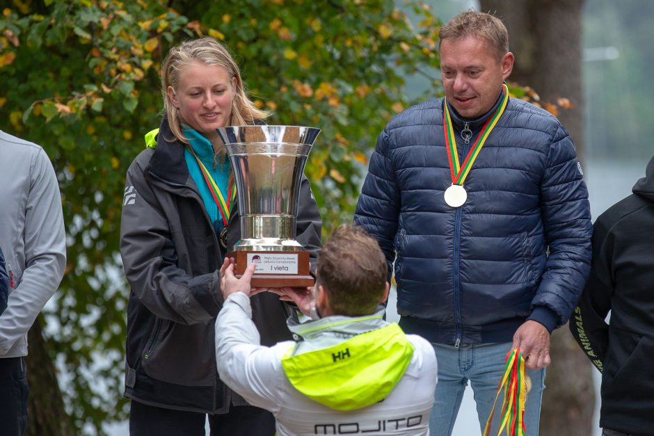 Permainingos „Platu 25“ čempionato medalių lenktynės nulėmė prizininkų trejetuką