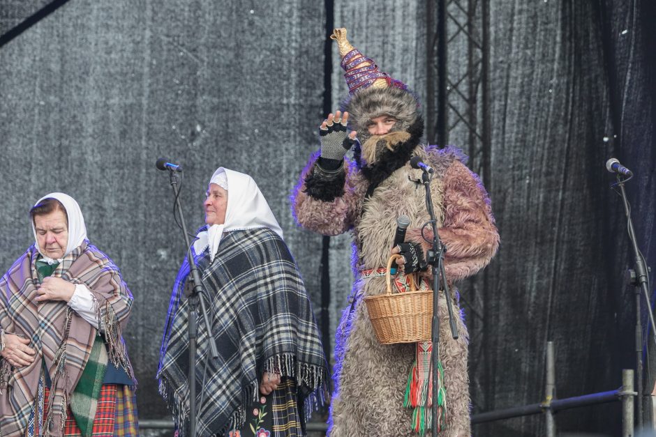 Puošnioji eglė į sostinę atviliojo net šešis Kalėdų Senelius 