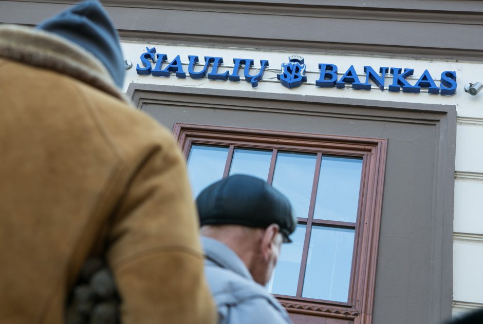 Naktį – laikini Šiaulių banko paslaugų trikdžiai