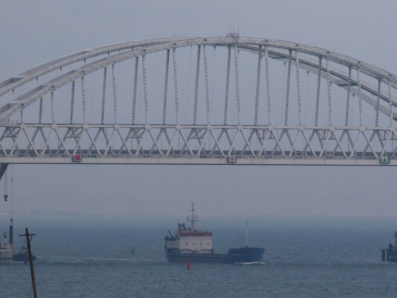 Maskva neigia, kad Rusija tarėsi dėl stebėtojų Kerčės sąsiauryje