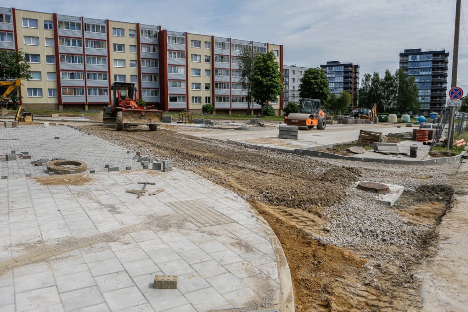 Klaipėdos daugiabučių kiemų sutvarkymui – dar 3,6 mln. eurų