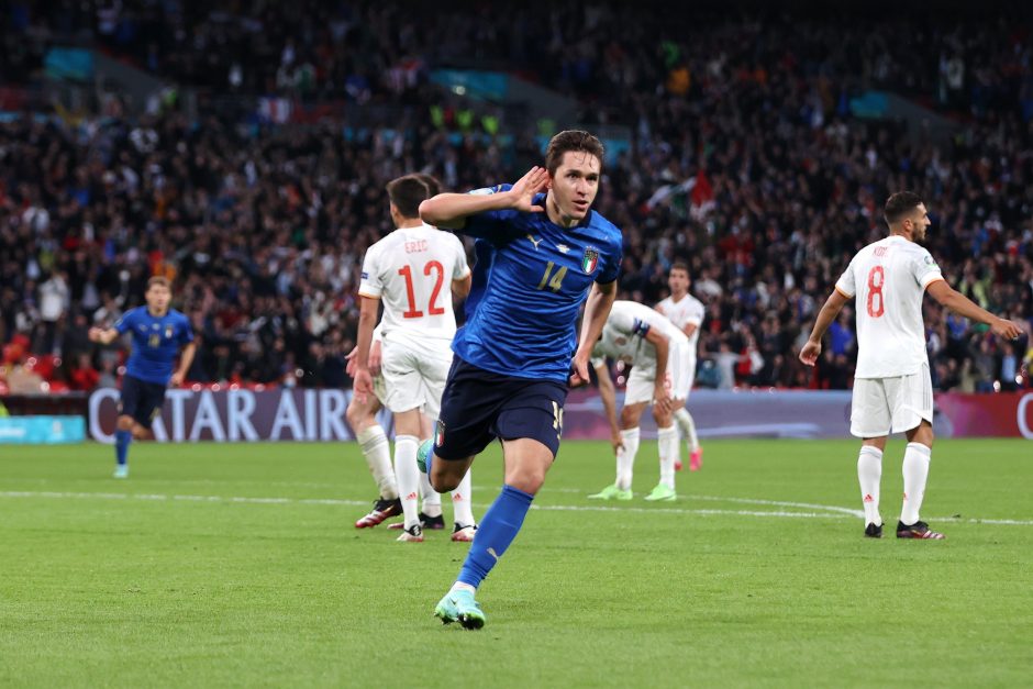 „Euro 2020“ finale – Italija: Ispanijos rinktinė eliminuota po baudinių serijos