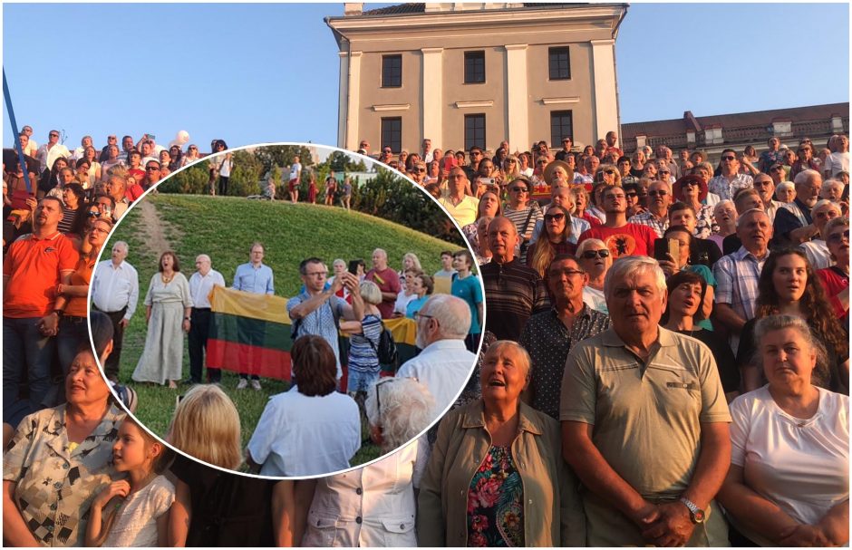 Per Kauną, Lietuvą ir pasaulį nuvilnijo Tautiška giesmė