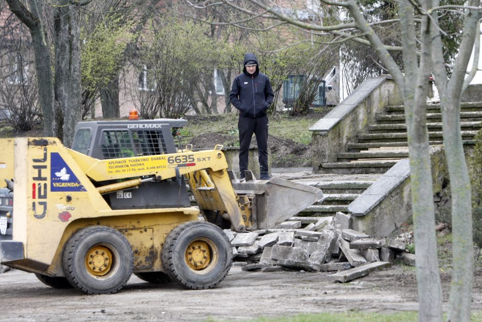 Klaipėdos „Žaliakalnio“ gimnazijoje – darbų įkarštis