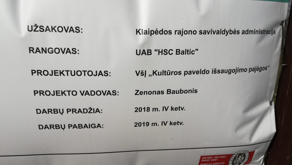 Gargždų piliakalniui skirti 300 tūkst. eurų tarsi perniek: po tvarkybos – griūtis?