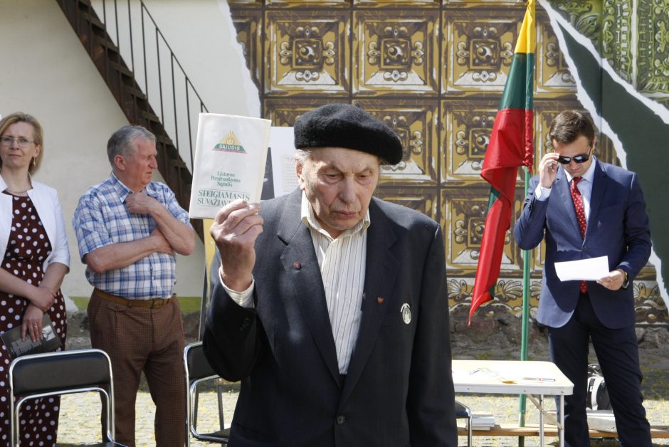 Klaipėdoje perduotas Sąjūdžio testamentas