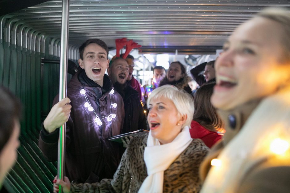 Sostinės viešajame transporte – muzikinė staigmena keleiviams