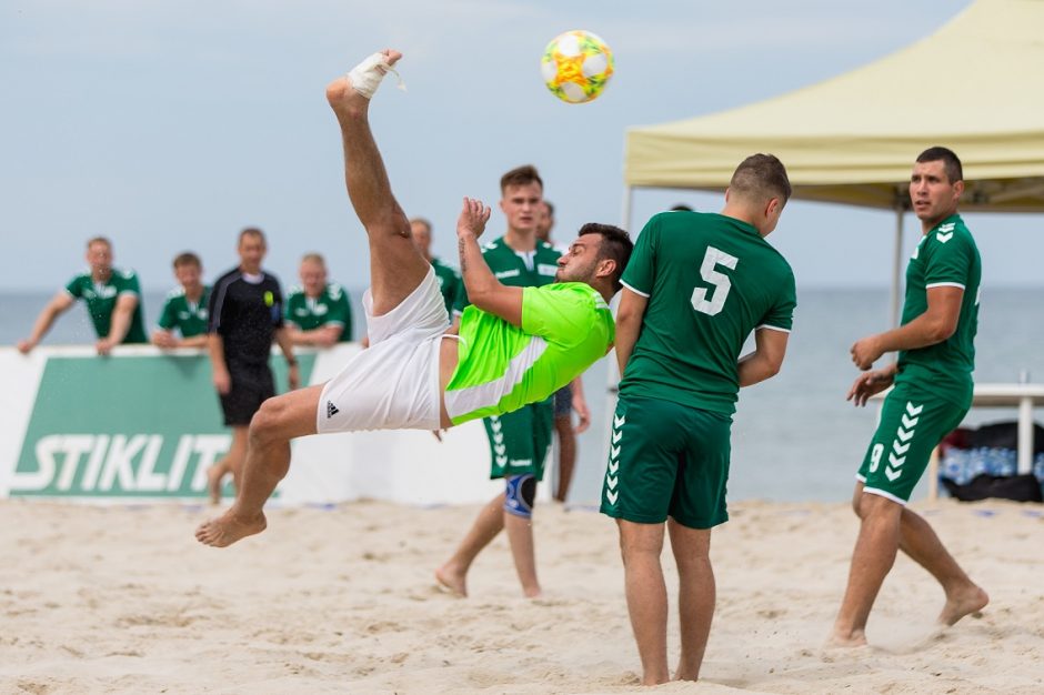 Lietuvos paplūdimio futbolo čempionu tapo Vilniaus „Igol“