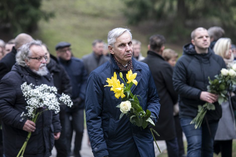 Filosofas A. Šliogeris atgulė amžinojo poilsio