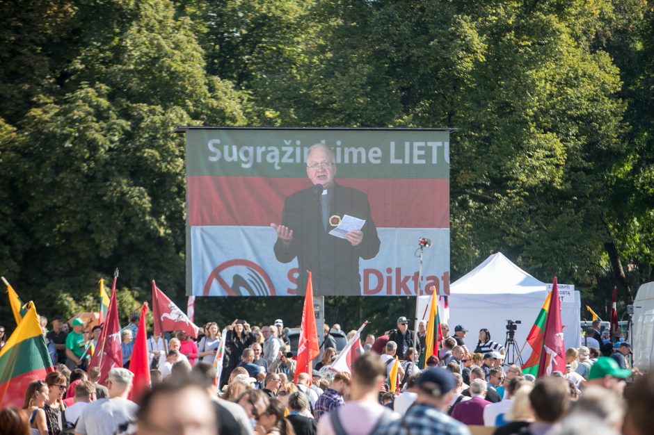 Žinomi žmonės apie mitingą: jau geriau Kaziuko mugė centre nei „šeimų gynėjai“