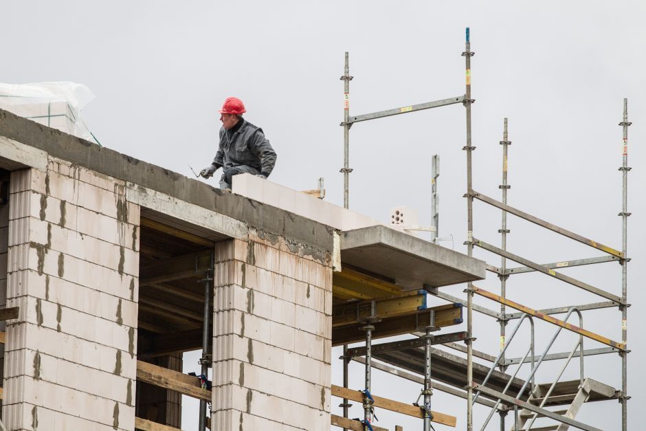 Statybų sektorius: pandemija paveikė daugiau nei pusę šalies statybos įmonių