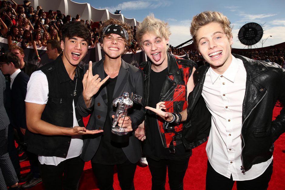 MTV apdovanojimą pelnę „5 Seconds Of Summer“ gros Baltijos šalyse