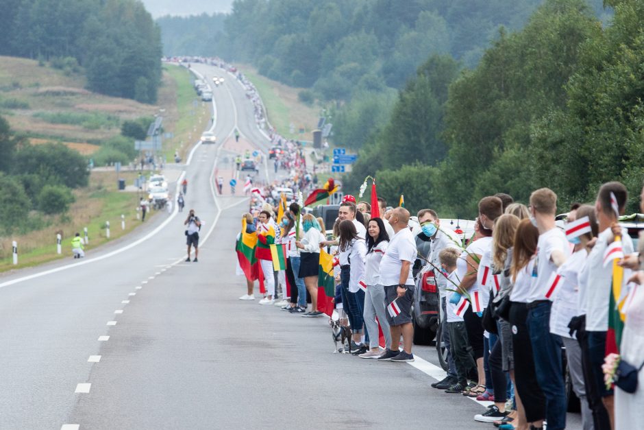 Dėl galimo Lietuvos oro erdvės pažeidimo per „Laisvės kelią“ – nota Baltarusijai