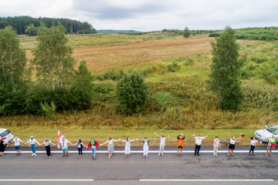 Dėl galimo Lietuvos oro erdvės pažeidimo per „Laisvės kelią“ – nota Baltarusijai