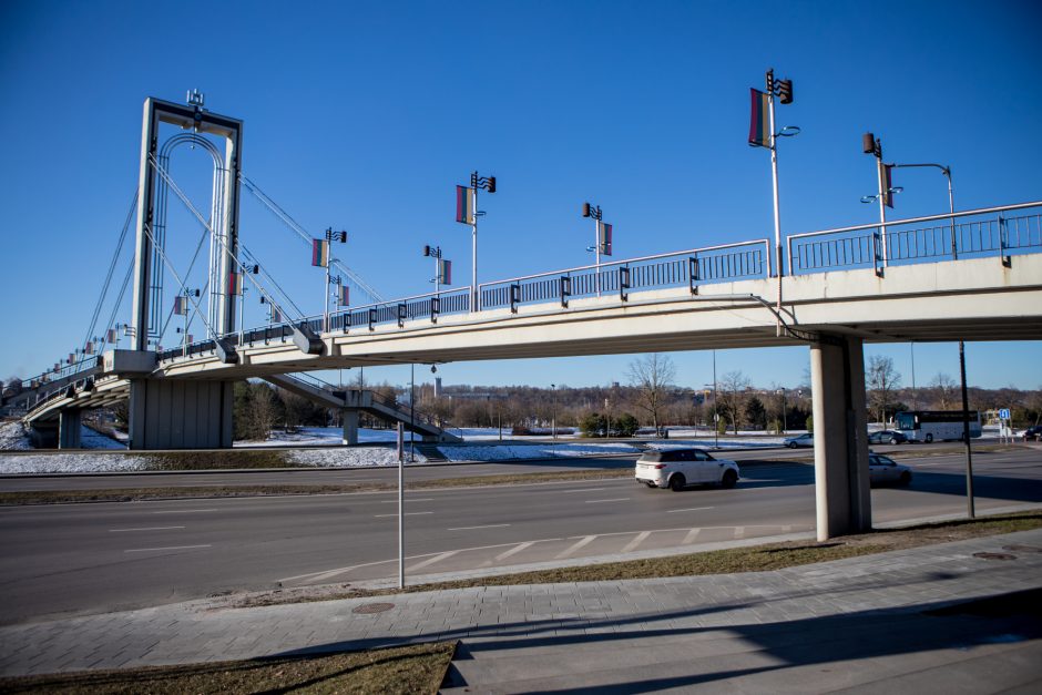 Iš Kauno centro dingo rusų laivą na*** siunčiantis plakatas