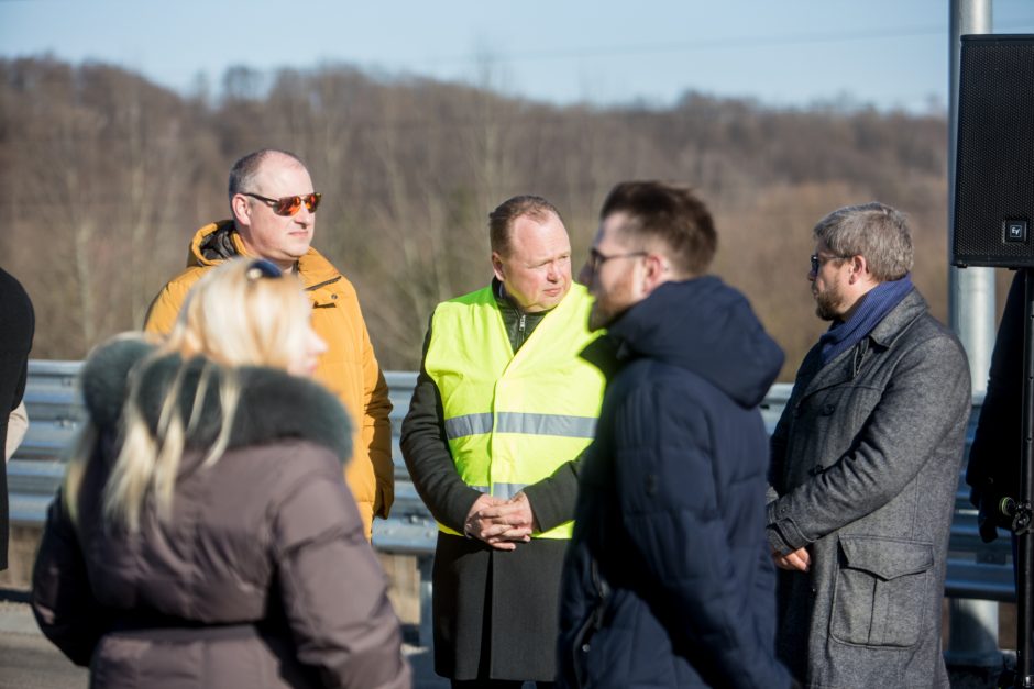 Pagaliau: Kaune atidarytas naujasis tiltas per Nerį