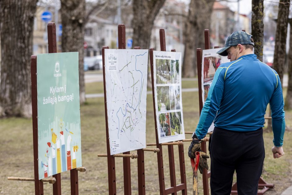 Sostinės meras rengia talką: padėkime Savanorių prospektui sužaliuoti